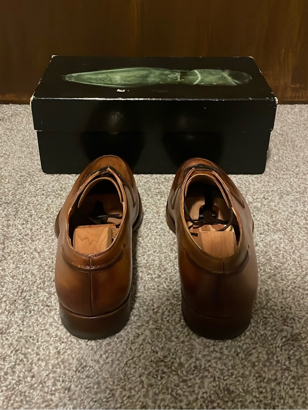 Magnanni Men's Teodoro Shoes in Canela Leather - Picture 4 of 4